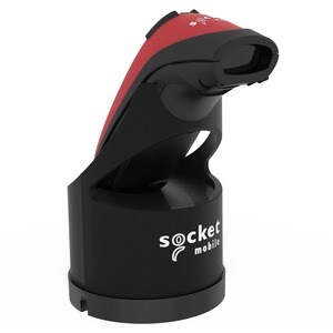 Socket Mobile DuraScan® D730, Laser Barcode Scanner, Red & Charging Dock - Wireless Connectivity - 15 ft (4572 mm) Scan Di