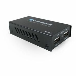 Comprehensive Pro AV/IT USB 2.0 High Speed Single Gang Wall Plate Extender Kit up to 328ft