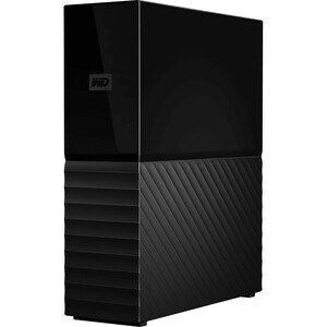 WD My Book WDBBGB0140HBK 14 TB Desktop Hard Drive - External - USB 2.0, USB 3.0 - 256-bit Encryption Standard - 3 Year War