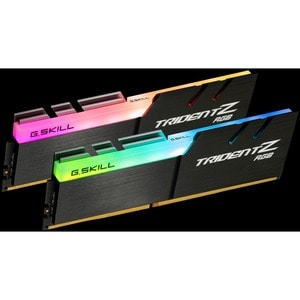 G.SKILL Trident Z RGB RAM Module for Desktop PC, Motherboard - 64 GB (2 x 32GB) - DDR4-3200/PC4-25600 DDR4 SDRAM - 3200 MH