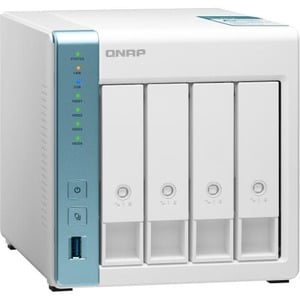 Sistema de almacenamiento SAN/NAS QNAP TS-431K - 4 x Total de compartimientos - 512 MB Flash Memory Capacity - Annapurna L