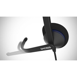 Koss CS200i Headsets & Gaming - Stereo - Mini-phone (3.5mm) - Wired - 32 Ohm - 20 Hz to 22 kHz - Over-the-head - Binaural 
