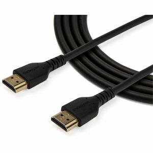 StarTech.com 2m Premium Certified HDMI 2.0 Cable with Ethernet - 6ft High Speed UHD 4K 60Hz HDR Durable Rugged Ultra HD HD
