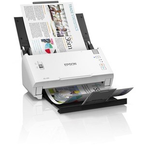 Epson WorkForce DS-410 Sheetfed Scanner - 600 x 600 dpi Optical - 48-bit Color - 16-bit Grayscale - 26 ppm (Mono) - 26 ppm