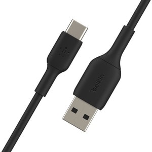 Belkin BoostCharge 1.01 m USB-C/USB-A Data Transfer Cable - 1 Pack - Cable for Smartphone, Tablet, Notebook, AirPods Pro, 
