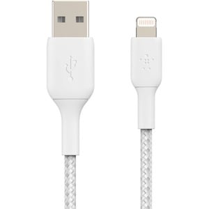 Belkin BoostCharge 1.01 m Lightning/USB Data Transfer Cable - Cable for iPhone, iPad Air, iPad Pro, iPad mini - First End: