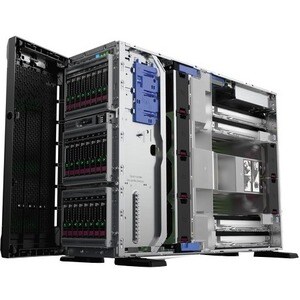 HPE ProLiant ML350 G10 4U Tower Server - 1 x Intel Xeon Silver 4208 2.10 GHz - 16 GB RAM - Serial ATA/600, 12Gb/s SAS Cont