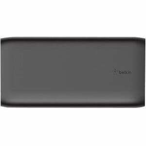 Belkin 30W USB-C 2-Port Power Bank - 20k mAh - 1xUSB-C (30W), 1xUSB-A (12W) - Portable Charger - Black - 20000 mAh