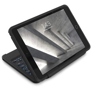 ZAGG Rugged Book Rugged Keyboard/Cover Case (Book Fold) for 10.2" (259.08 mm) to 10.5" (266.70 mm) Apple iPad Pro, iPad (7