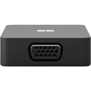 Station d'accueil Microsoft USB Type C pour Notebook - Noir - USB Type-C - Réseau (RJ-45) - HDMI - VGA - Filaire - Gigabit