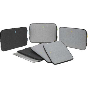 Dicota FLOW Carrying Case (Sleeve) for 35.8 cm (14.1") Notebook - Grey - Scratch Resistant, Crack Resistant, Dust Resistan