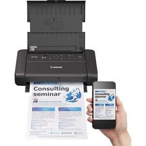 Canon PIXMA TR150 Portable Inkjet Printer - Colour - 4800 x 1200 dpi Print - Manual Duplex Print - 50 Sheets Input - Wirel