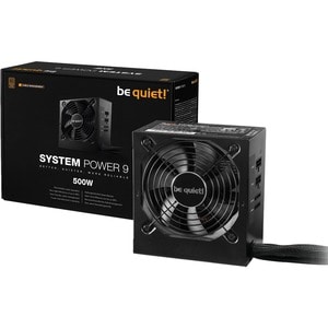 be quiet! SYSTEM POWER 9 500W CM ATX12V/EPS12V Modular Power Supply - 500 W - Internal - 230 V AC Input - 3.3 V DC Output 