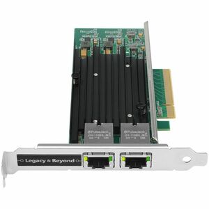 SIIG Dual Port 10G Ethernet Network PCI Express - PCI Express 2.1 x8 - 2 Port(s) - 2 - Twisted Pair - 10GBase-T - Plug-in 