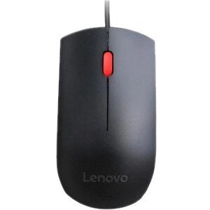 Lenovo - Open Source Essential USB Mouse - Optical - Cable - 1 Pack - USB - 1600 dpi - Scroll Wheel - Symmetrical EXCESS N