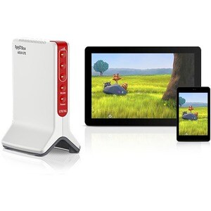 FRITZ! FRITZ!Box 6820 Wi-Fi 4 IEEE 802.11n Mobilfunk Modem/Wireless Router - 4G - LTE 800, LTE 850, LTE 900 - LTE, UMTS, H