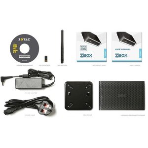 Desktop Computer Zotac ZBOX nano ZBOX-CI662NANO-BE - Intel Core i7 10. Generation i7-10510U 1,80 GHz Prozessor DDR4 SDRAM 