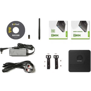 Desktop Computer Zotac ZBOX M ZBOX-MI623-BE - Intel Core i3 10. Generation i3-10110U 2,10 GHz Prozessor DDR4 SDRAM - Mini-