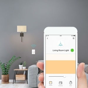 Kasa Smart Wi-Fi Light Switch, Dimmer - Light Control - Alexa, Google Assistant Supported - 120 V AC, 230 V AC - 150 W, 30