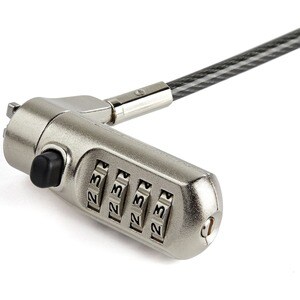 StarTech.com Câble antivol pour ordinateur portable - 2 m - Verrou à combinaison - Nano-Slot - Câble de sécurité - 60,96 c
