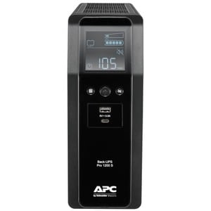 APC by Schneider Electric Back-UPS Pro BR1200SI 1200VA Tower UPS - Tower - AVR - 230 V AC Input - 230 V AC Output - 8 x IE