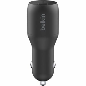 Belkin BoostCharge Dual USB-C Car Charger 36W - 5 V DC Output