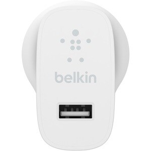 Belkin BOOST↑CHARGE 12 W AC Adapter - USB - For USB Device, iPad, Smartphone, iPhone - White