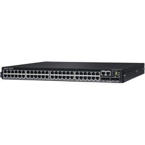 DELL EMC N2248X-ON 48X1/2.5G 4X25G 2X40G STACKING 1XAC PSU IO/PS AIRFLOW OS6