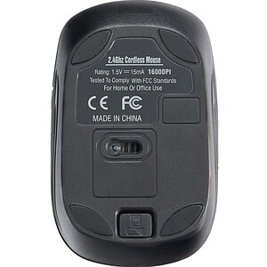 Verbatim Wireless Mini Travel Mouse, Commuter Series - Purple - Optical - Wireless - Radio Frequency - 2.40 GHz - Purple -