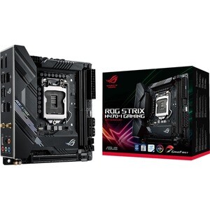 Asus ROG Strix H470-I GAMING Desktop Motherboard - Intel H470 Chipset - Socket LGA-1200 - Intel Optane Memory Ready - Mini
