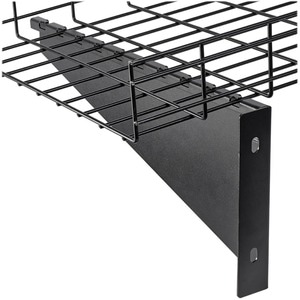 Eaton Tripp Lite Series Large Heavy-Duty Wall Bracket for 150-450 mm Wire Mesh Cable Trays - Metal