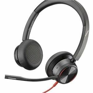 Plantronics Blackwire BW8225-M Wired Over-the-head Stereo Headset - Binaural - Supra-aural - 32 Ohm - 20 Hz to 20 kHz - 22