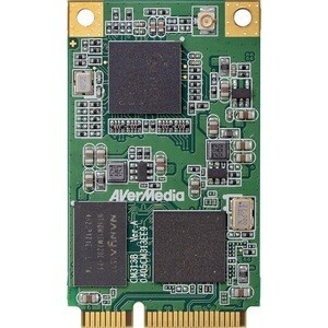 AVerMedia 1080p60 H.264 H/W Encode Mini PCIe Video Capture Card - Functions: Audio Embedding, Video Encoding, Video Captur