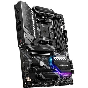 MSI MAG B550 TOMAHAWK Desktop Motherboard - AMD B550 Chipset - Socket AM4 - ATX - 128 GB DDR4 SDRAM Maximum RAM - DIMM, UD