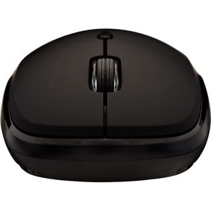 V7 MW550BT Mouse - Bluetooth/Radio Frequency - USB - 4 Button(s) - Black - Wireless - 2.40 GHz - 1600 dpi - Symmetrical