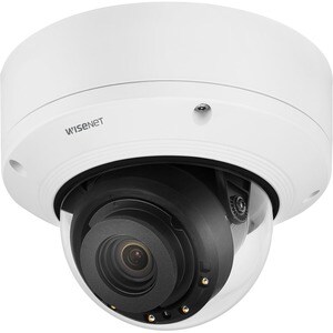 Hanwha Techwin PND-A9081RV 8 Megapixel Indoor 4K Network Camera - Color - Dome - White - 98.43 ft Infrared Night Vision - 