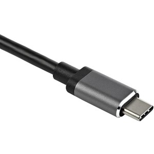 StarTech.com USB C Multiport Video Adapter - 4K 60Hz USB-C to HDMI 2.0 or Mini DisplayPort 1.2 Monitor Display Adapter - H