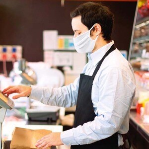 MOBILIS Safety Mask - Reusable - Recommended for: Face, Medical - Nose, Mouth Protection - Cotton, Polyester, Spandex, Fab