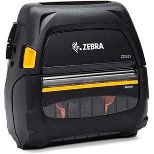 Zebra ZQ521 Mobile Direct Thermal Printer - Monochrome - Label/Receipt Print - USB - Bluetooth - Near Field Communication 