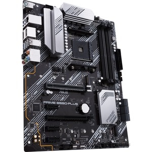 Schede madri desktop Asus Prime B550-PLUS - AMD B550 Chipset - Socket AM4 - ATX - 128 GB DDR4 SDRAM RAM massima - DIMM, UD