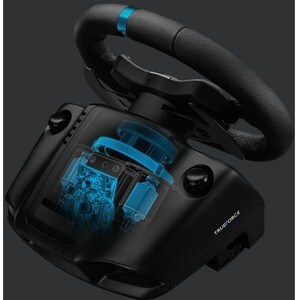 Logitech G G923 Gaming-Lenkrad - Kabel - USB - PlayStation, PC, PlayStation 5 - Schwarz