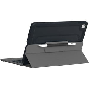 ZAGG Rugged Messenger Keyboard/Cover Case (Messenger) for 25.9 cm (10.2") Apple iPad (7th Generation) Tablet - Black - Dro