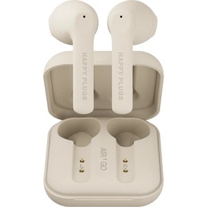 Happy Plugs Air 1 Go True Wireless Earbud Stereo Earset - Nude - Binaural - In-ear - Bluetooth - 16 Ohm - 20 Hz to 20 kHz