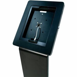 CTA Digital Premium Large Locking Floor Stand Kiosk (Black) - Up to 12.90" Screen Support - 50" Height x 14.70" Width x 16