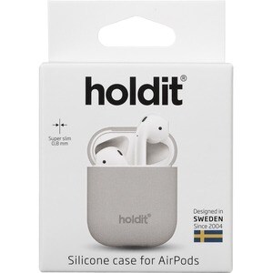 HOLDIT SILICONE CASE AIRPODS NYGARD TAUPE