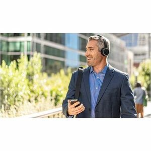 Cisco 730 Com fios/sem fios Na orelha, Headset Estéreo Fone de ouvido - Preto carbono - Google Assistant, Siri - Binaural 
