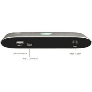 4K Dual View Wireless Media Presentation Switch Gateway - For Meetings & Boardroom Presentation - Supports Whiteboard & An