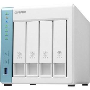Sistema di memorizzazione SAN/NAS QNAP TS-431P3-2G - 4 x Vani totali - 512 MB Capacità memoria Flash - Annapurna Labs Alpi