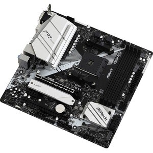 ASRock B550M Pro4 Desktop Motherboard - AMD Chipset - Socket AM4 - Micro ATX - 128 GB DDR4 SDRAM Maximum RAM - DIMM, UDIMM