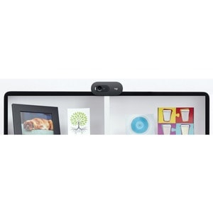 Logitech C505e Webcam - 30 fps - USB Type A - 1280 x 720 Video - Fixed Focus - 60° Angle - Widescreen - Microphone - Noteb